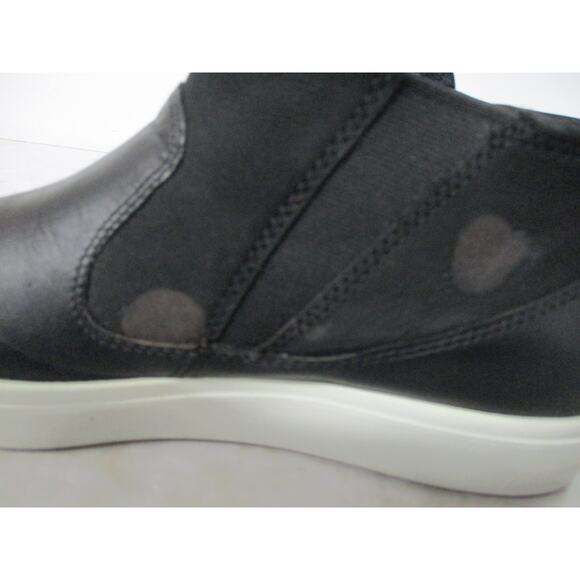 USED ECCO Women's Soft Classic Bootie,Black Suede-Size 10-10.5 - Picture 9 of 16